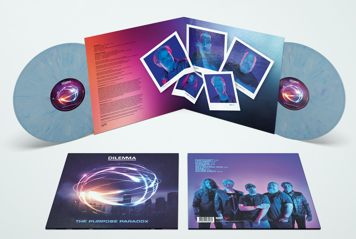 The Purpose Paradox 2LP - 180 grams 'Blueberry' vinyl - LIMITED EDITION