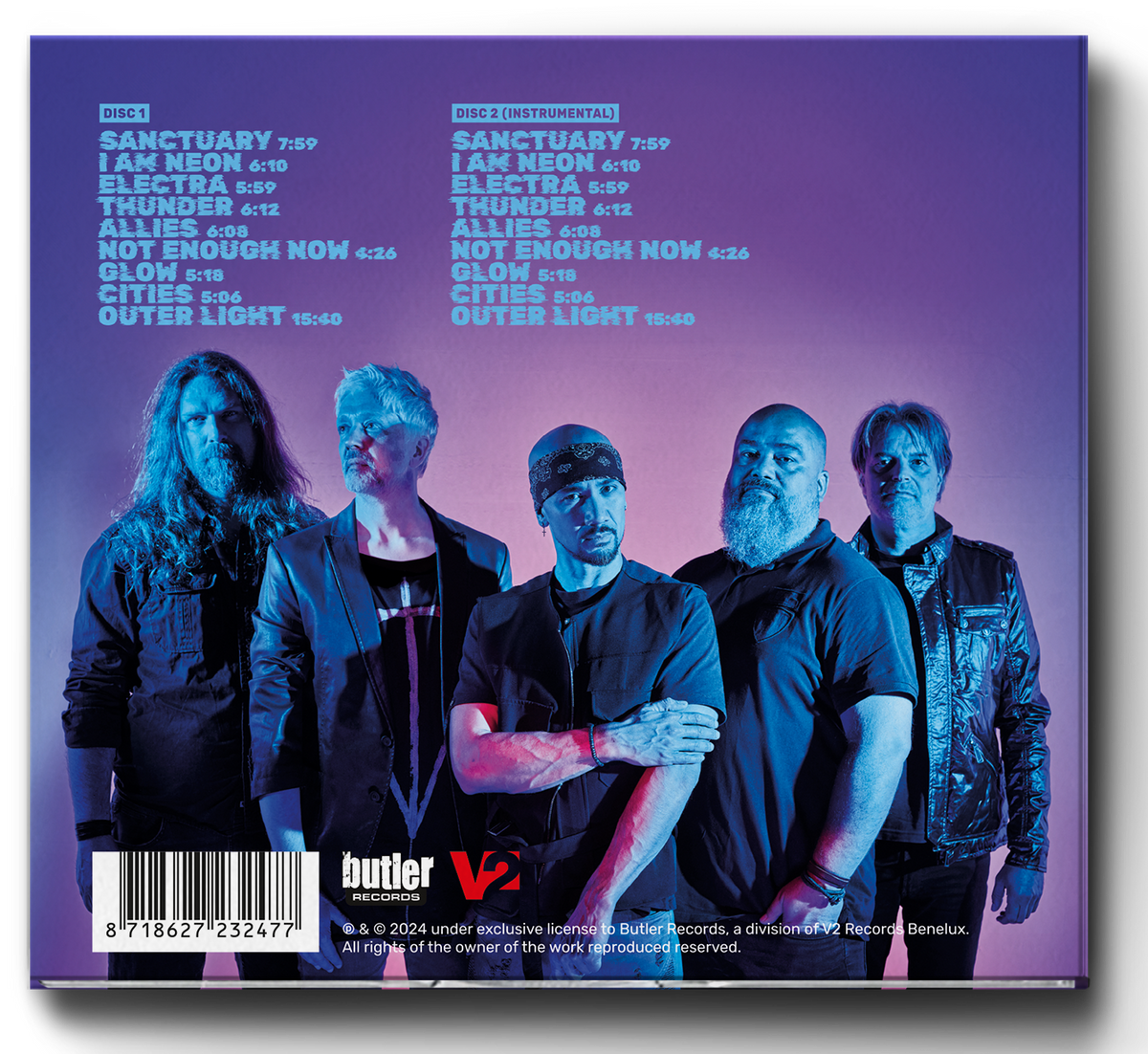 The Purpose Paradox Deluxe Edition 2CD Digipack back